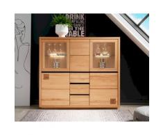 3S Frankenmöbel »Cara« Massivholz Highboard II – erhältlich in 2 Holzarten