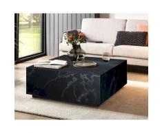 SalesFever »Jaxon« Couchtisch Marmoroptik schwarz