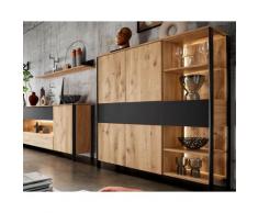 Massivholz »Boston« Highboard 128x143x42 cm