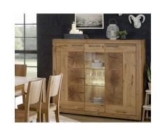 3S Frankenmöbel »Albero« Massivholz Highboard II – erhältlich in 2 Holzarten