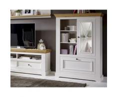 3S Frankenmöbel »Country« Massivholz Highboard weiss