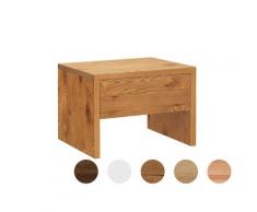 Hasena Nachttisch Salva Buche weiss deckend