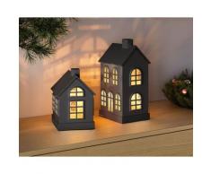 Sompex »Glamor House« Dekoleuchte schwarz – erhältlich in 2 Ausführungen