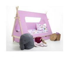 KidsLove »Yakari« Tipizelt-Kinderbett rosa ohne Bettkasten