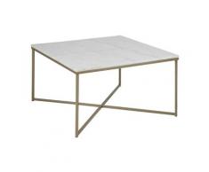 Actona »Alisma« Couchtisch quadratisch weiß