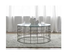 SalesFever »Astra« Couchtisch silber 90x42x90 cm