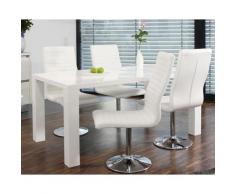 SalesFever »Luke-Lio« Esszimmergruppe weiß – erhältlich in 2 Größen