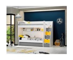 INFANSKIDS »Neo« Hochbett gelb/grau