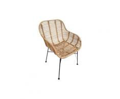 SIT Rattan Vintage Armlehnstuhl 2er-Set