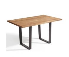 Schösswender »Oviedo« Wildeiche Baumkante Esstisch IV 180x90 cm