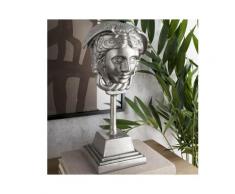 die Faktorei »Medusa« Deko-Figur silber natur vernickelt