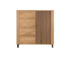 Massivholz »Ascona« Highboard I – erhältlich in 3 Ausführungen