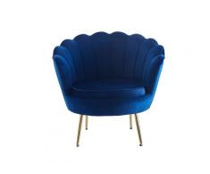 SalesFever »Arielle« Sessel dunkelblau 76x78x76 cm