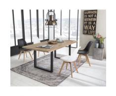 SIT tables & co »Ontario« Esstisch schwarzes Gestell