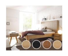Hasena Oak-Line Massivholzbett Ronda/Colina L 140x200 cm Eiche bianco 20 cm