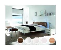 Hasena Fine-Line Massivholzbett Syma Syko/Gabo 200x220 cm / Kernbuche natur, geölt