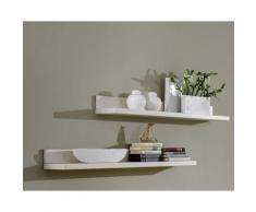 MassivHolz »Vita« Wandregal weiß 160 cm