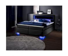 meise.möbel »Mirror« Boxspringbett in schwarz – erhältlich in 4 Größen