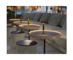 Sompex »Boro« Tischleuchte metallic chrom