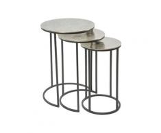 La Casa »Mathilda« Beistelltisch 3-tlg. rund