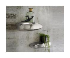 die Faktorei »Stone« Wandregal I vernickelt – erhältlich in 2 Ausführungen