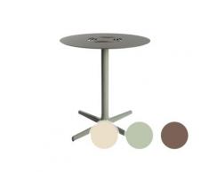 Resol »Toledo Aire« Outdoor Tisch rund Ivory
