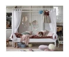 Hoppekids »ECO Dream« Himmelbett weiß / 70x160cm / ohne Leiter