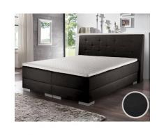 Winkle »Alberta« Boxspringbett 140x200 cm / 9417 schwarz / H2