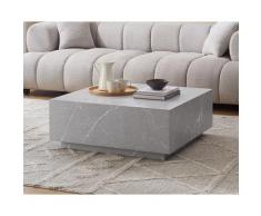 SalesFever »Jaxon« Couchtisch Marmoroptik grau