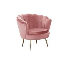 SalesFever »Arielle« Sessel rosa 76x78x76 cm