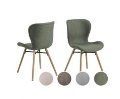 Actona »Batilda -A1« Esszimmerstuhl 47x82,5x56 cm / khaki