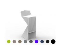 Vondom »VERTEX« Outdoor Barhocker Basic matt / Taupe