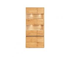 MassivHolz »St. Moritz« Vitrine II – erhältlich in 2 Ausführungen