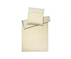 Elegante Mako-Satin Bettwäsche »El Greco« Natur 1976-07 Bettwäsche / 200x200 cm / 80x80 cm