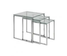 Actona »Katrine« Ecktisch 3er Set 50x55x50 cm