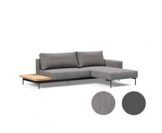 Innovation »Bragi« Sofa Bezug 217 Flashtex Light Grey / ohne Beistelltisch