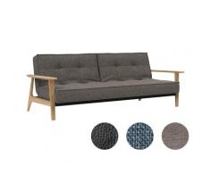 Innovation »Splitback Frej« Klappsofa 521 Mixed Dance Grau