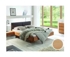 Hasena Oak-Line Massivholzbett Airo/Cemoa 180x200 cm / Eiche natur, gebürstet, geölt