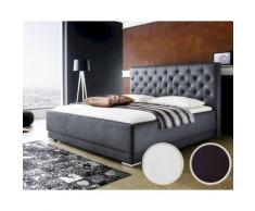 meise.möbel »Pisa« Polsterbett 160x200 cm / Schwarz