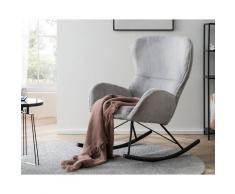 SalesFever »Sansibar« Schaukelstuhl hellgrau