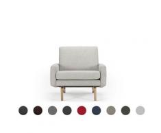 Kragelund »Egsmark« Sessel K200 / 76 x 76 x 86 cm / Echtleder 800 Schwarz