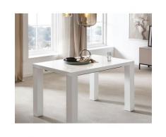 SalesFever »Luke« Esstisch ausziehbar weiß