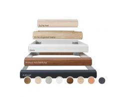 Hasena Top-Line Bettrahmen Prestige 18 200x200 cm / Eiche sägerauh natur Nachbildung