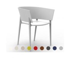 Vondom »AFRICA« Outdoor Armlehnstuhl Basic matt / White