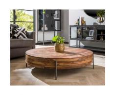 designline »Daytona« Couchtisch 120x35x120 cm