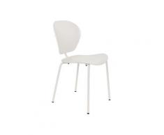 Zuiver »Ocean« Stuhl coconut milk 55x43x85.50 cm