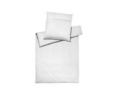 Elegante Mako-Satin Bettwäsche »El Greco« Weiß 1976-00 – erhältlich in 12 Größen