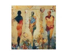 die Faktorei »Frauen abstrakt« Wandbild 150x150 cm