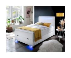 meise.möbel »Las Vegas II« Boxspringbett inkl. Bettkasten in weiß 120x200 cm