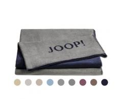 JOOP! »Uni-Doubleface« Wohndecke Taupe-Anthrazit